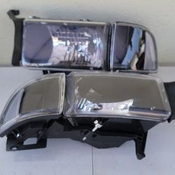 94-01 Dodge Ram Headlights Luces Micas Calaveras Faros Faroles Focos