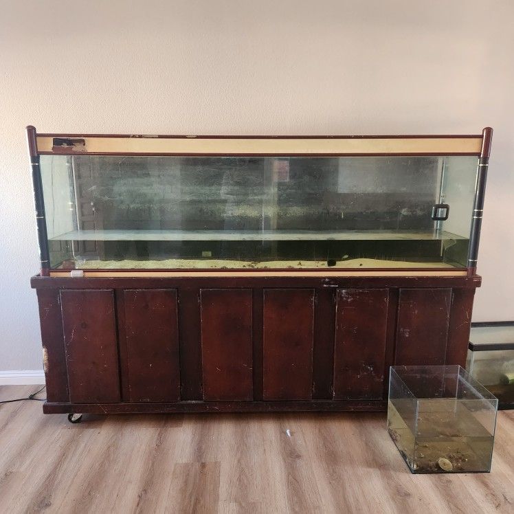 200 Gallon Aquarium Fish Tank + Stand