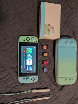 Nintendo Switch Animal Crossing Edition Bundle