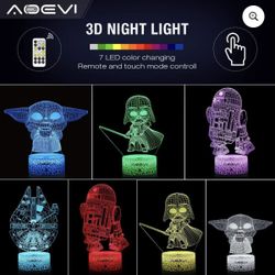Star Wars 3D Night Light 