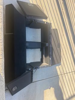 OEM rear cargo floor storage assembly