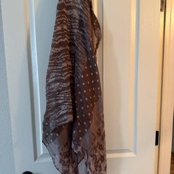 Leopard Print Scarf 
