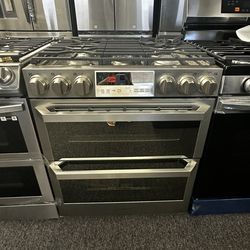 New Samsung Slide In Gas Stove 