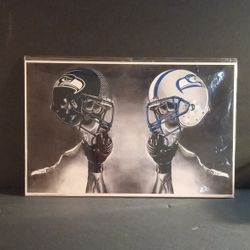 Seattle Seahawks "Nick Johnson" Premier Pencil Art 