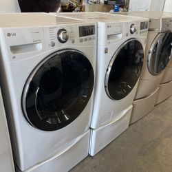 Lg Washer And Dryer Set We Finance 
