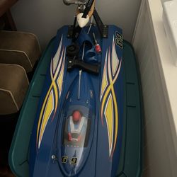 Remote Control Nitro Boat