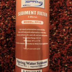 Sediment Filter Brand New 
