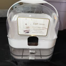 Cosmetic Storage With Handle 