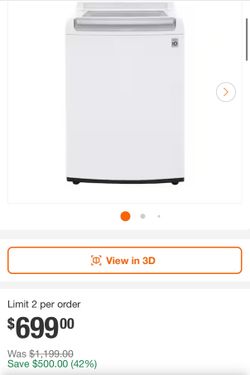 Brand new washer and dryer