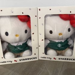 Starbucks Hello Kitty Plushie