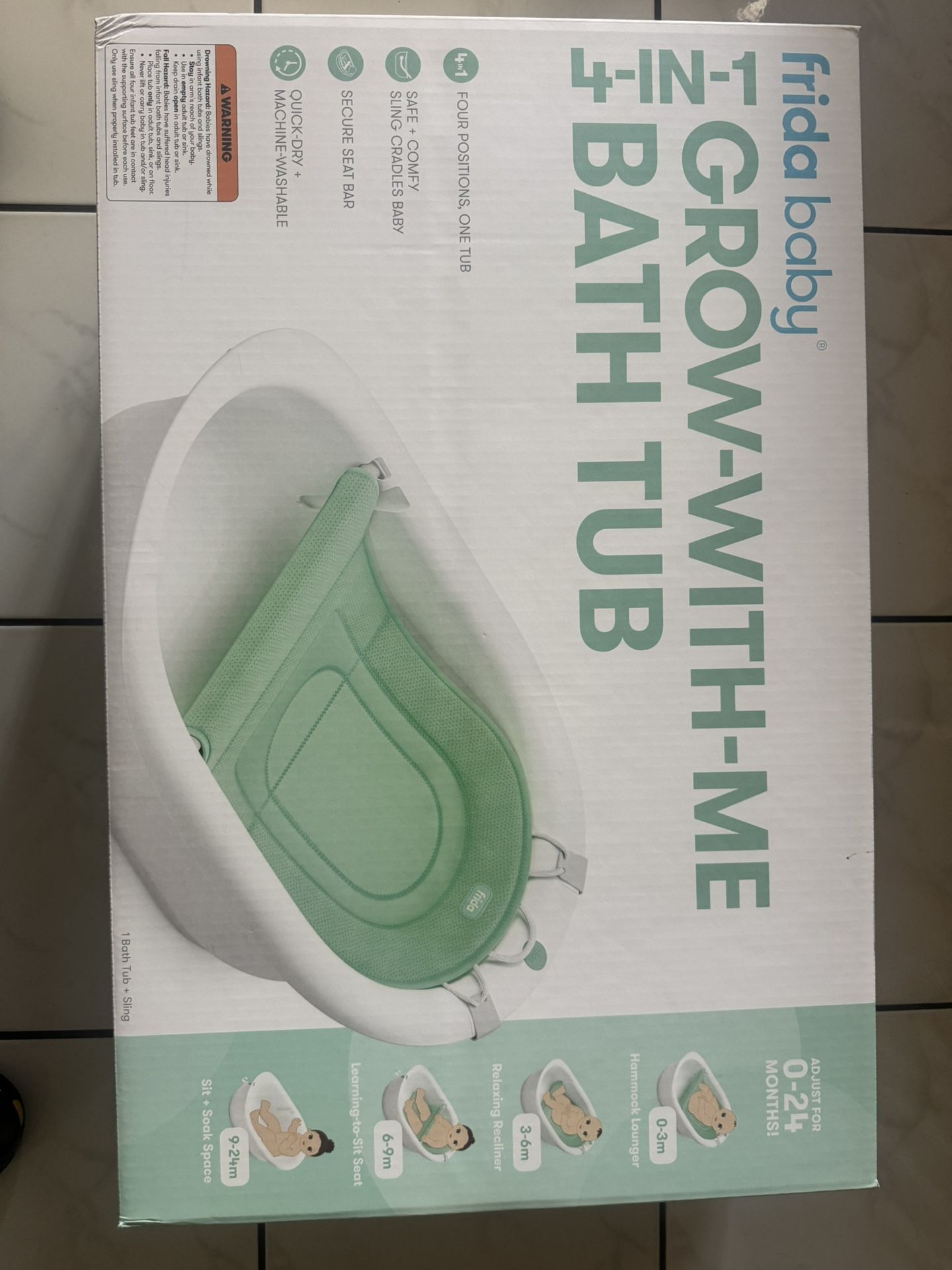 Frida Mom Baby Bath Tub