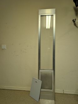 Slider dog door
