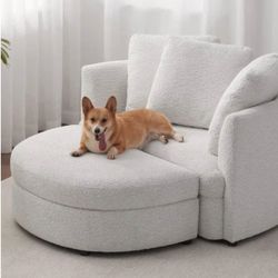 Accent Chair with Chaise