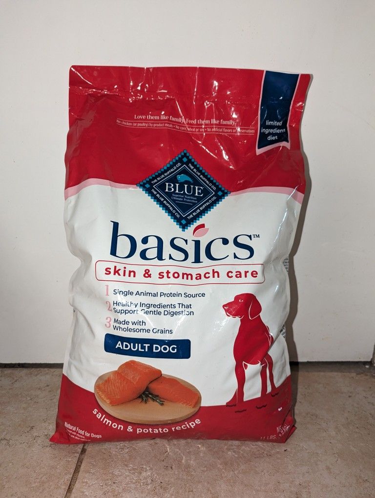Dog Food By The Blue Buffalo Adult 11 Lbs