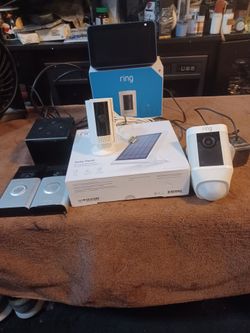 Ring Security bundle (all in working condition )