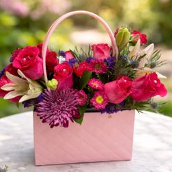 Fresh Flower Bag Arrangements