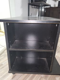 Black TV Stand