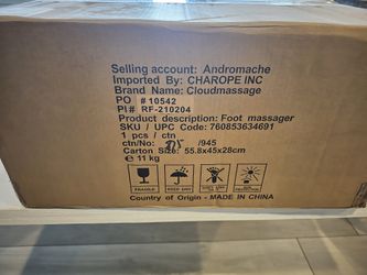 foot massager. new