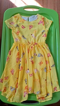 H&M yellow butterfly 🦋 💛 dress