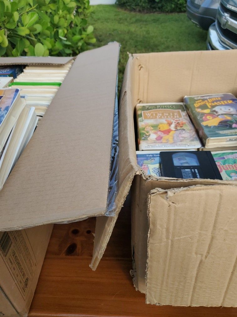 Vhs Tapes Lots Of Disney