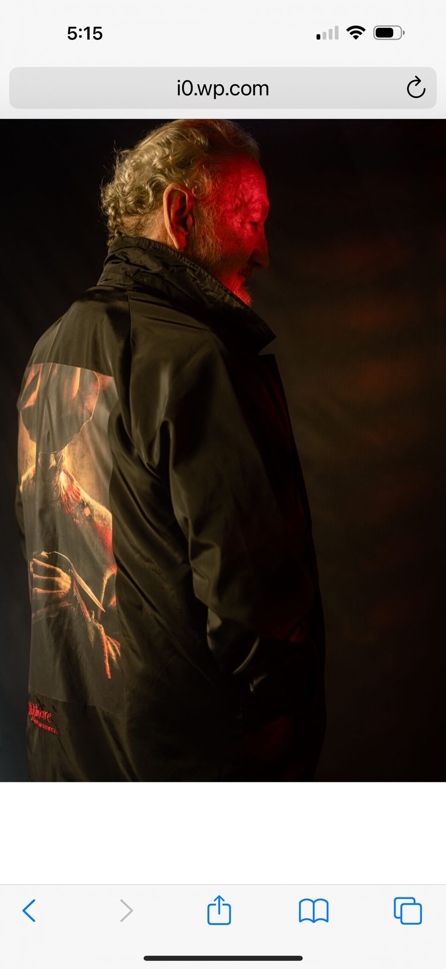 Shoe Palace x Nightmare on Elm Street - Men Large Jacket