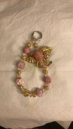 Luxury Handmade Keychain/ Phone Chain