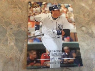 2008 Upper Deck Card 357 Miguel Cabrera 
