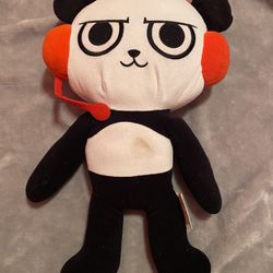 RYAN’S WORLD PILLOW BUDDY COMBO PANDA XL 18'' PLUSH STUFFED ANIMAL TOY BRAND