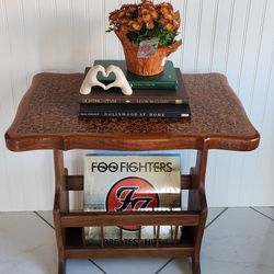 Vintage Magazine Table By Floyd A Frantz 