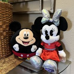 Mickey And Minnie Like New! Smoke/pet Free Minnie Is 100th Year Celebration 