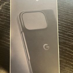 New Original Google Obsidian Black Case for Google Pixel 9 Pro Fold
