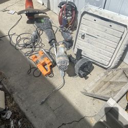 Power Tool Lot + Airless Paint Sprayer + Tile Saw (Untested)