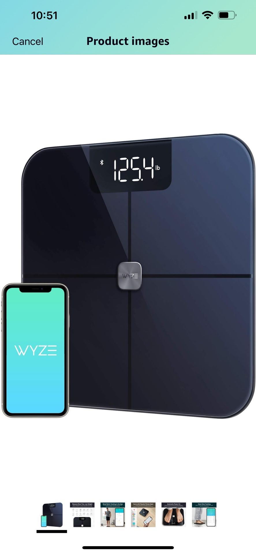 Smart Scale For Body Weight 