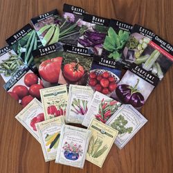 Bulk Garden Seeds – Heirloom & Organic (Great Deal!)