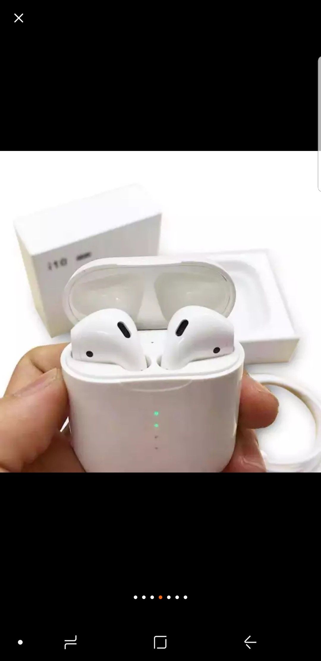 Wireless bluetooth earpods apple airpods style