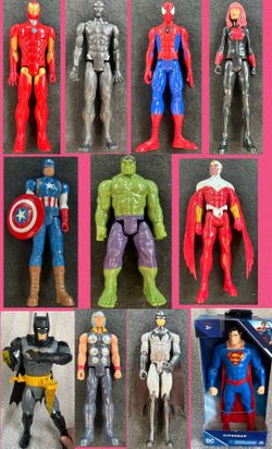 súper heroes lot, i have hundreds of items just click my profile photo