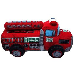 2020 My First Hess Truck Fire Engine Plush Singing Light Up Baby Toy Working Lights & Sounds