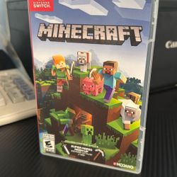 Minecraft Nintendo Switch Game 