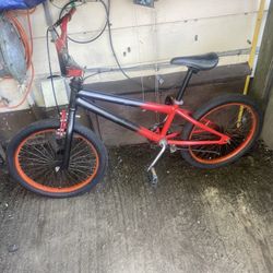 Red , Gray And Black Bike 