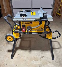 Dewalt 10 inch table saw - DWE7491