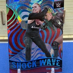 2022 WWE Revolution Shock Wave Cubic #29 Ronda Rousey /49