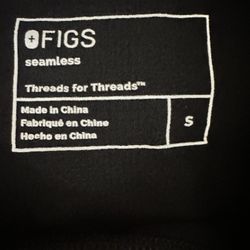 Figs Under Scrub Black Small Women 