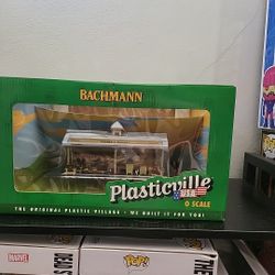 Bachmann 45314 O Scale Plasticville Roadside Stand Building NIB