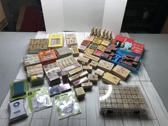 Huge Craft Stamp LOT