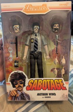 Super7 Sabotage Nathan Wind as Cochese Figure