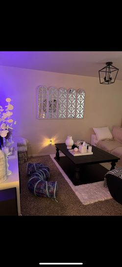 Modern Aesthetic Black coffee table 