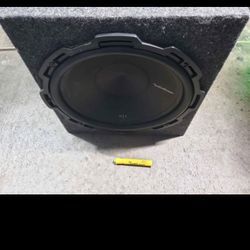 15" Rockford Fosgate + Rockford Fosgate Amplifier XL (Super Clean Bass)