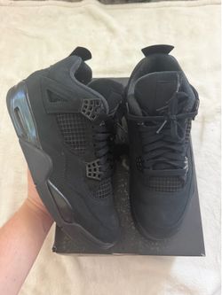 Black Cat Jordan 4’s