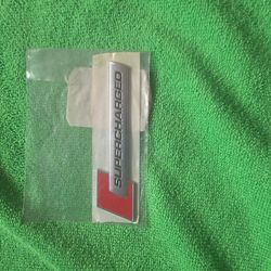 Audi Emblem "Supercharged" OEM