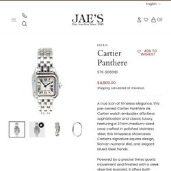 Cartier Panthere 